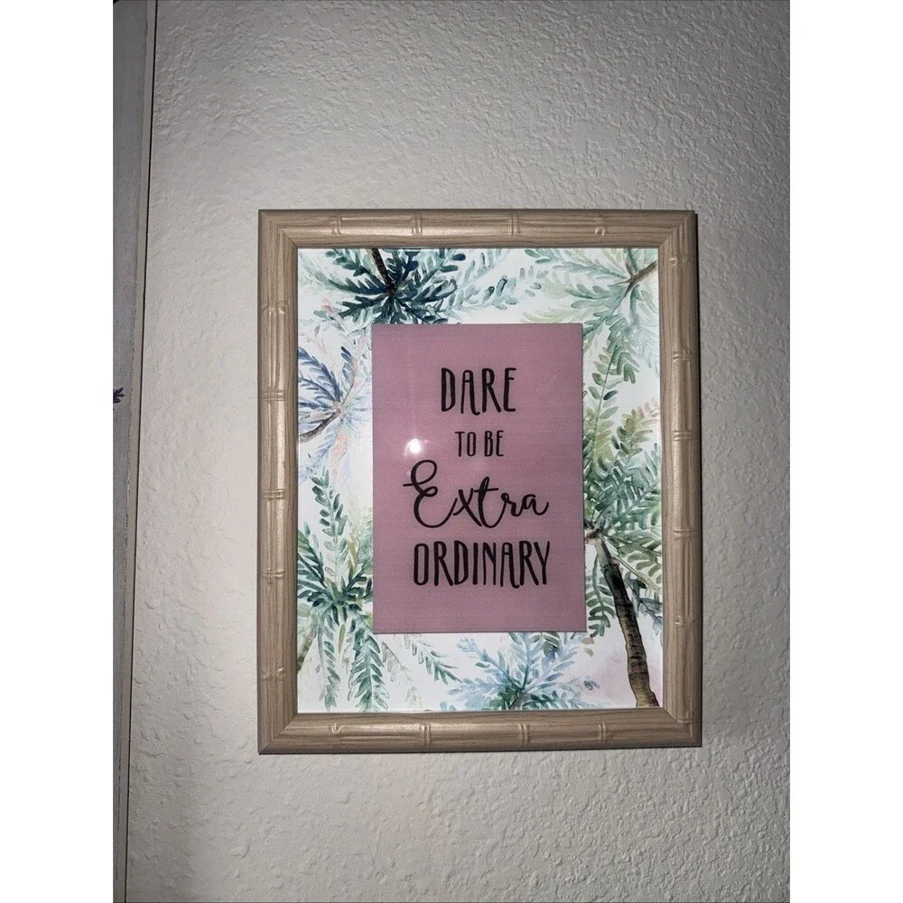 3 pieces Motivational phrases and elegant, calming decor for a modern, contempor